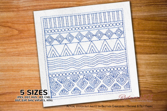 African Design Pattern Lineart