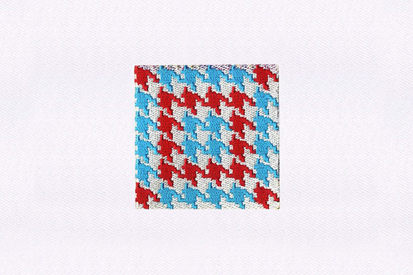Blue Quilting Embroidery Design