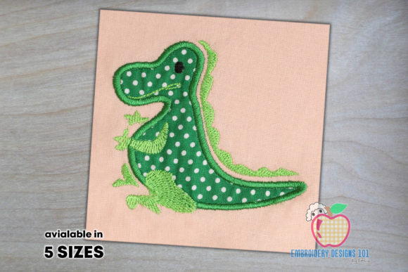 Crocodile Dragon Applique Review