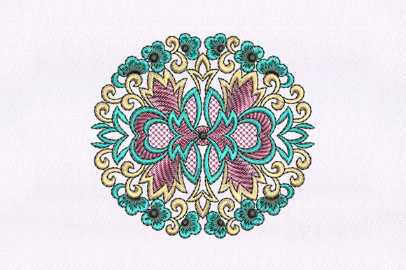 Elaborate Quilting Design